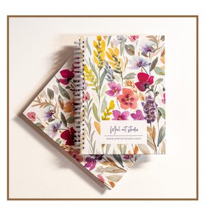 מחברת ספירלה פרחי בר